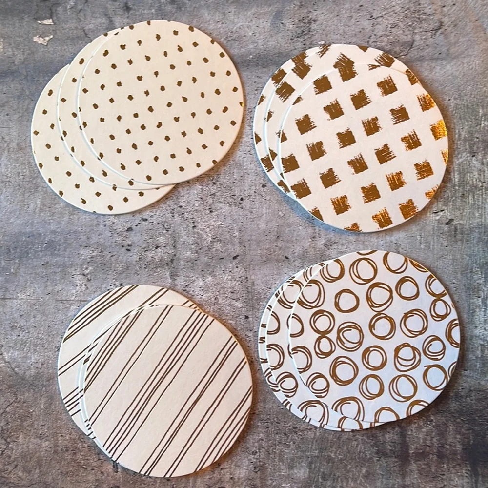 Designworks Ink Coaster Set - Picture 3 of 9